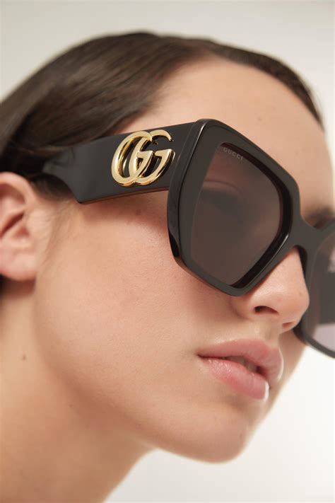 gucci female glasses|gucci glasses women black.